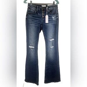 Classic Blue Flare Women's Jeans